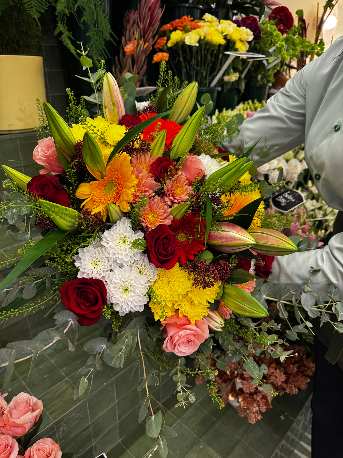 Fresh Flower Bouquet by Flowershop Café