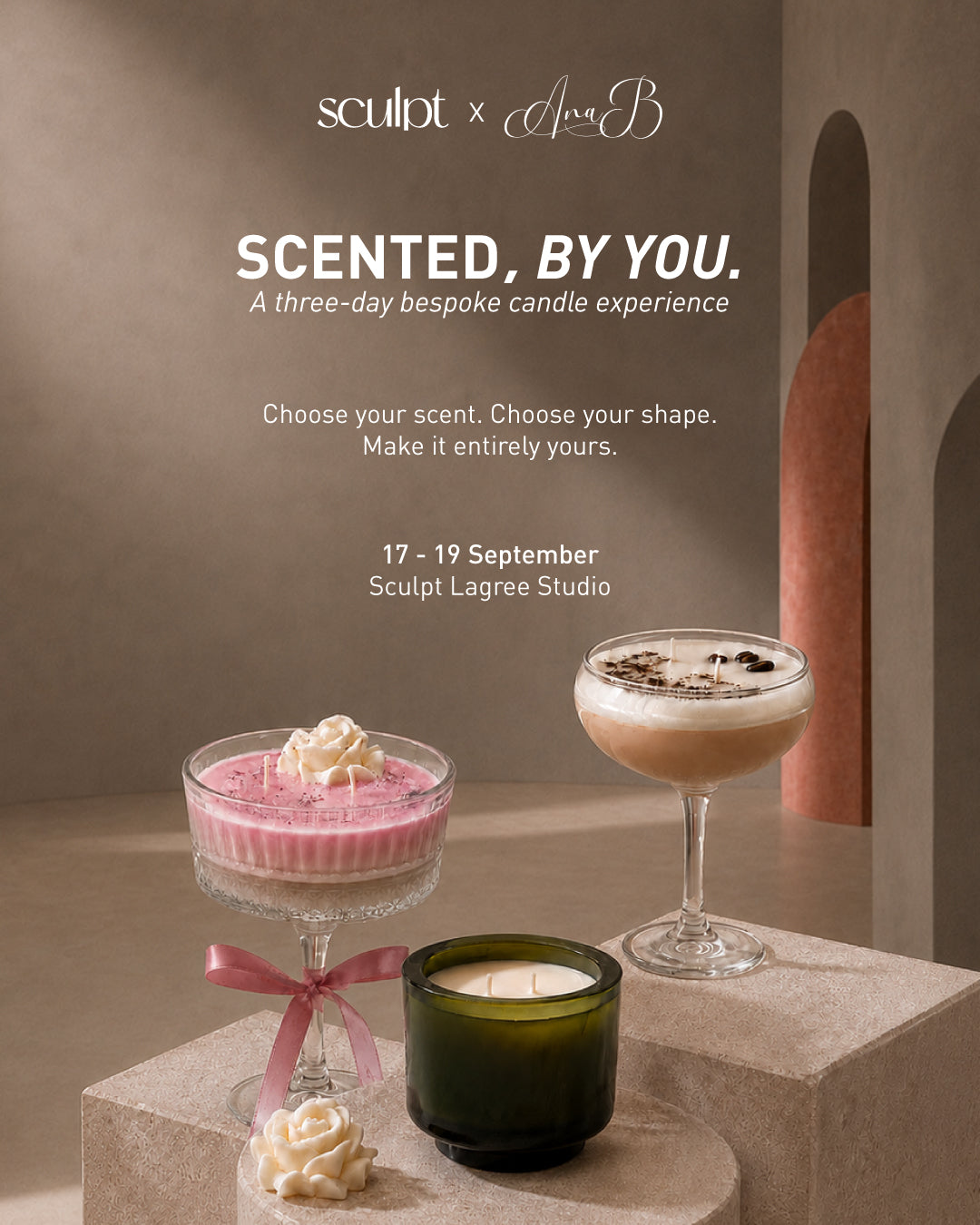 Bespoke Candle Experience @ SCULPT Lagos